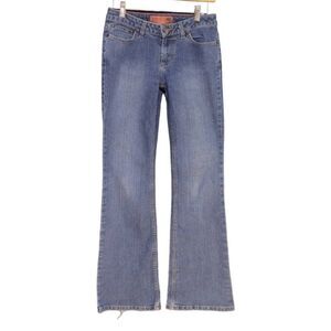 Mossimo Supply Co. Blue Flare Jeans